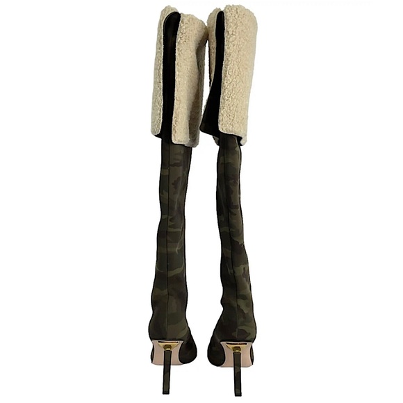 Good American High Kickstand Camo
Over The Knee Boots Size 9 NWIB - Picture 8 of 11